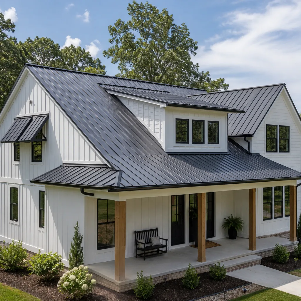 Metal roofing